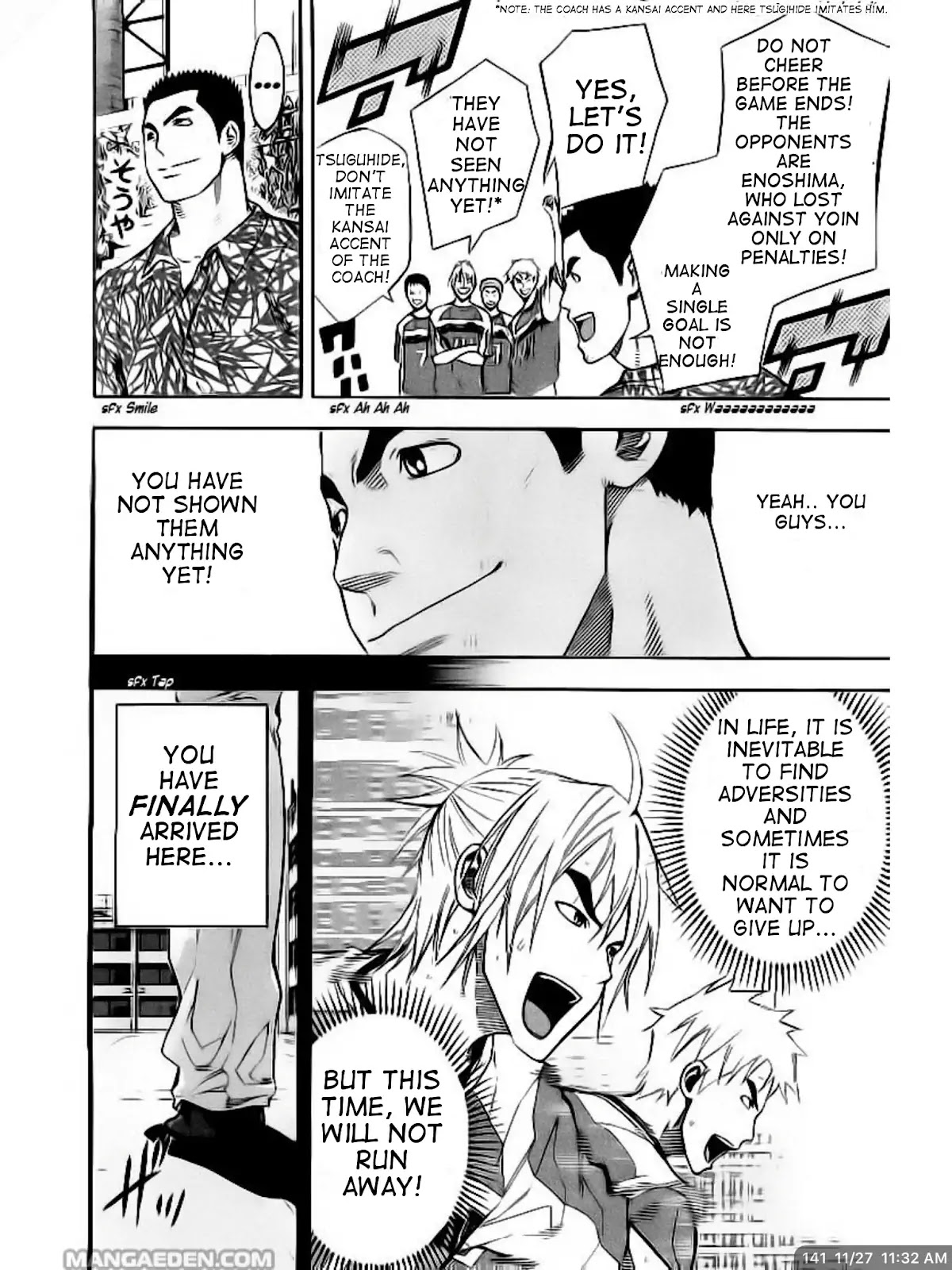 Area no Kishi Chapter 141 page 11 - Chapter 141: Adversity