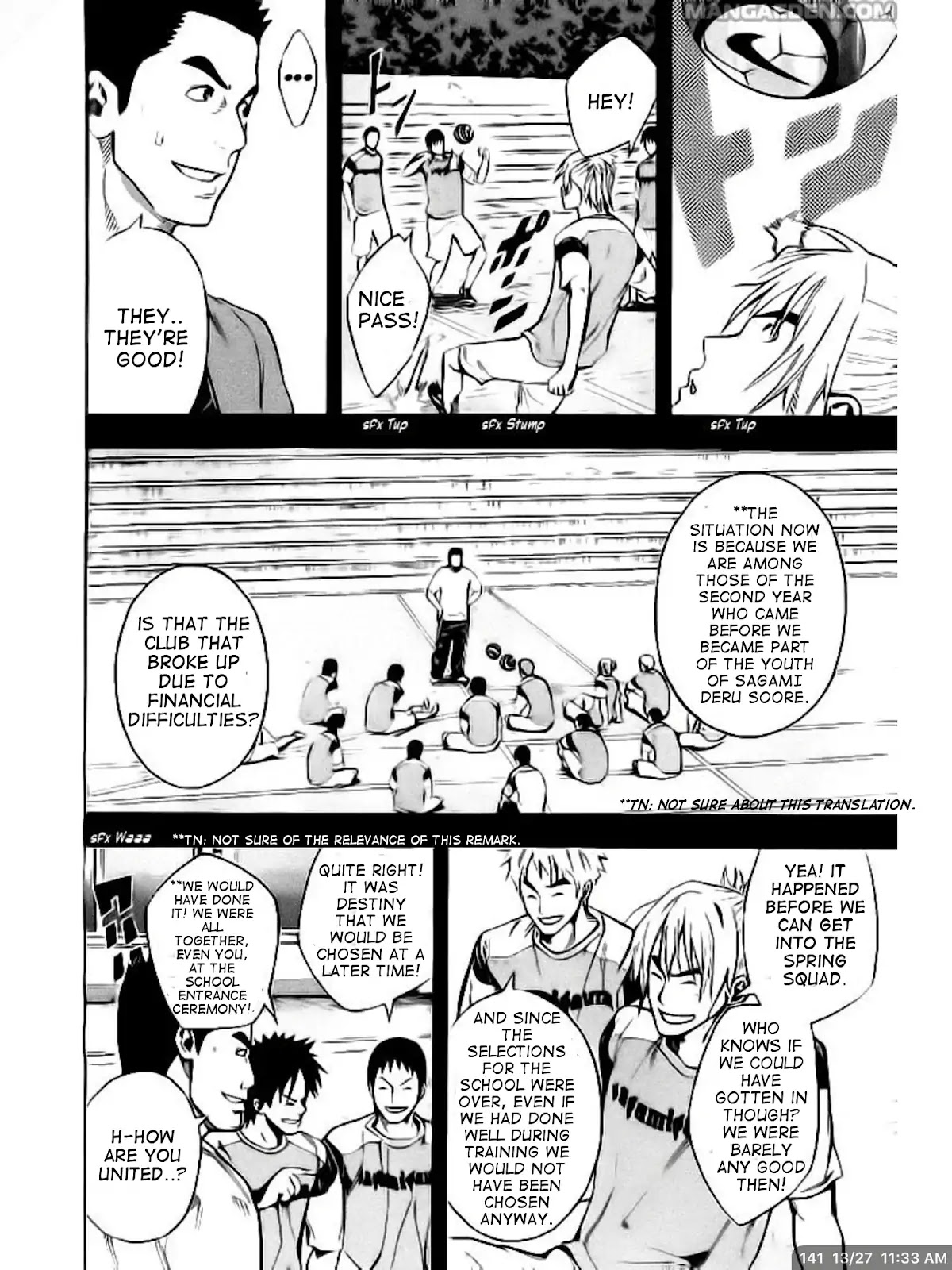 Area no Kishi Chapter 141 page 13 - Chapter 141: Adversity