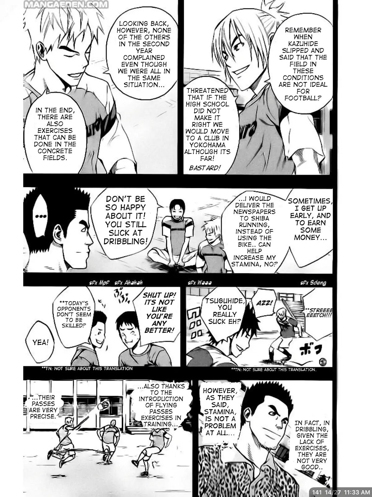 Area no Kishi Chapter 141 page 14 - Chapter 141: Adversity
