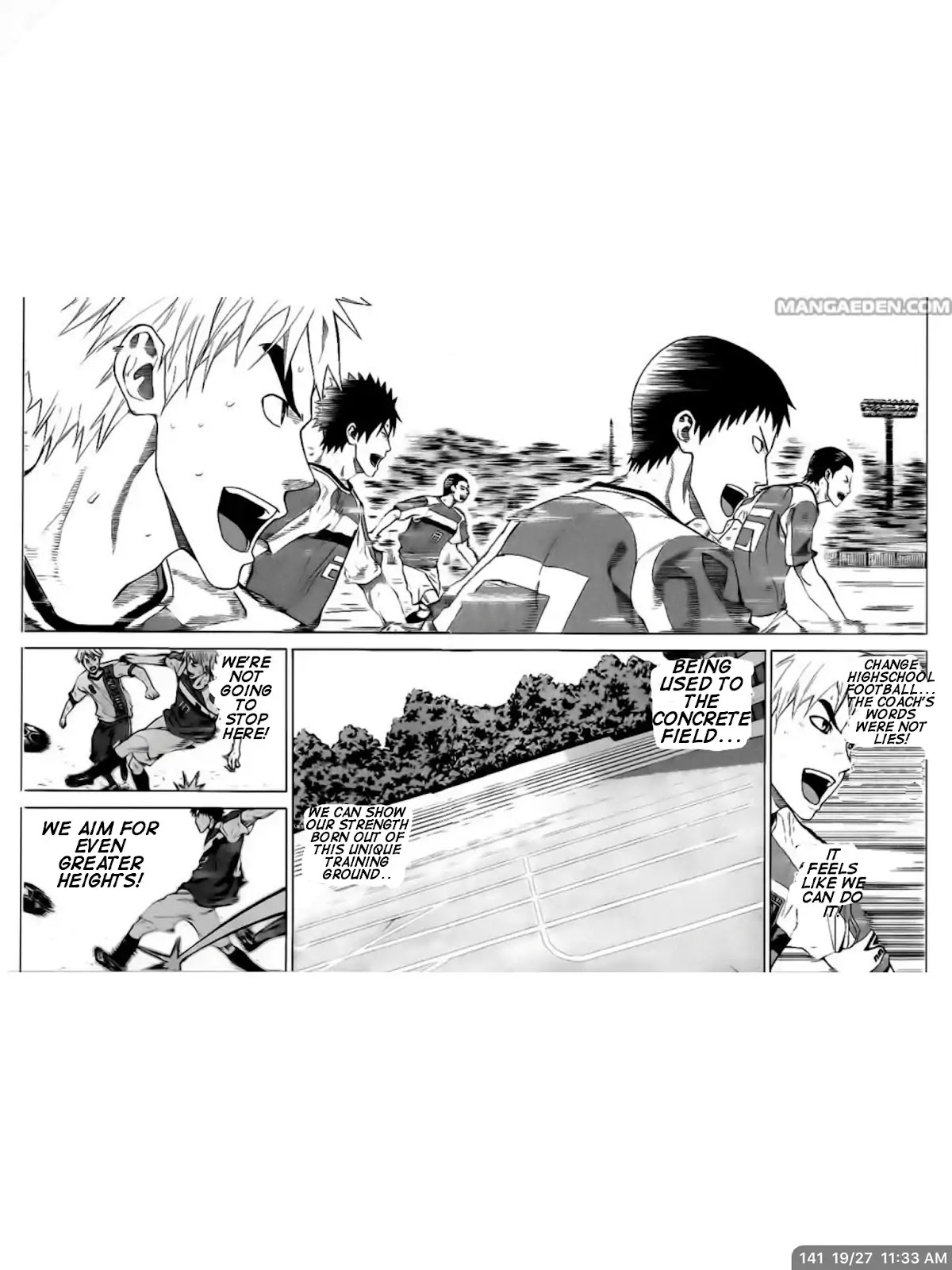 Area no Kishi Chapter 141 page 19 - Chapter 141: Adversity