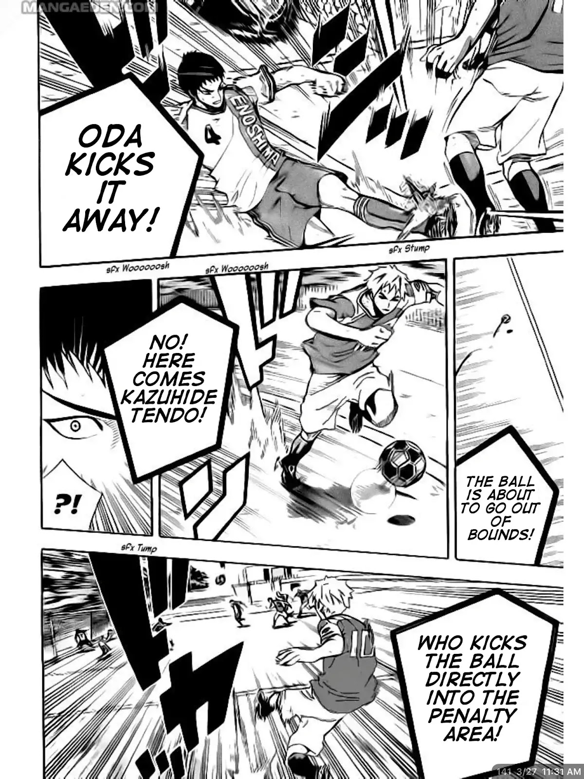 Area no Kishi Chapter 141 page 3 - Chapter 141: Adversity