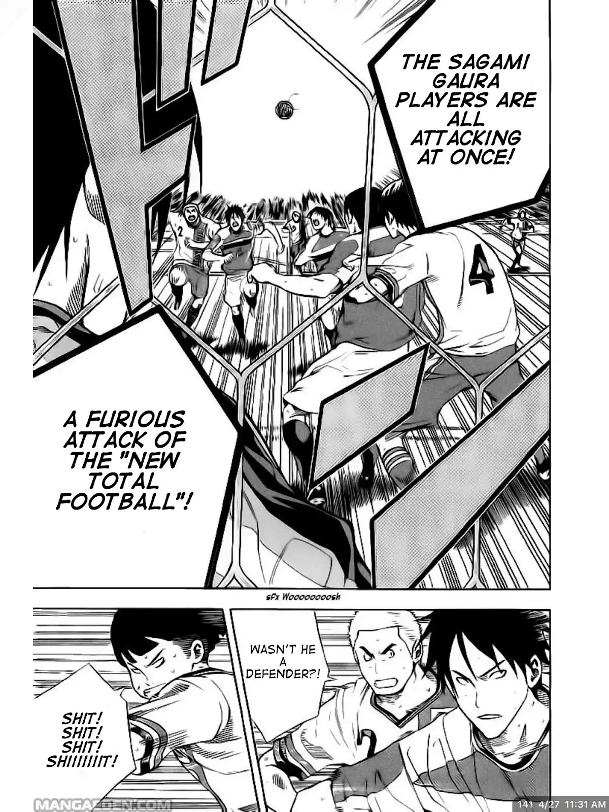 Area no Kishi Chapter 141 page 4 - Chapter 141: Adversity