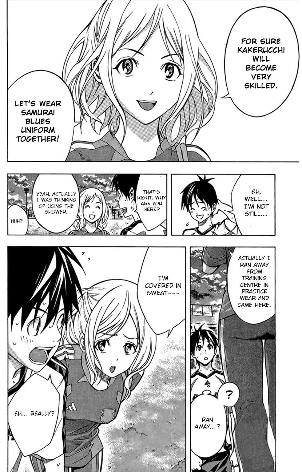 Area no Kishi Chapter 164 page 10 - Chapter 164: Dangerous locker room