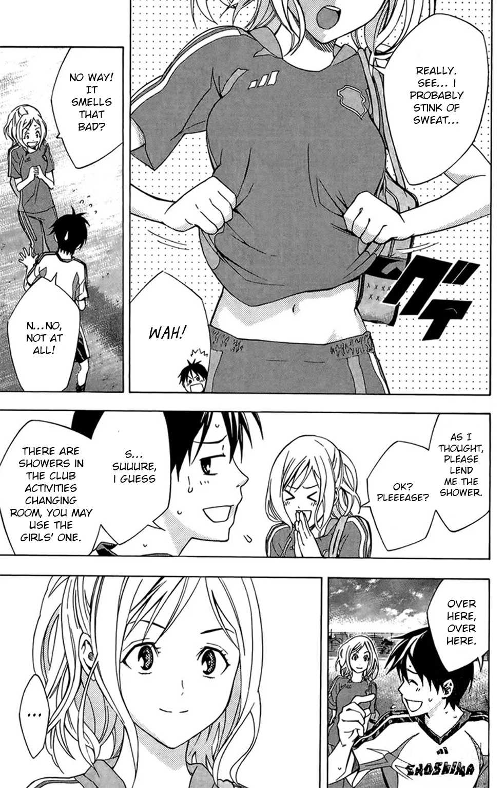 Area no Kishi Chapter 164 page 11 - Chapter 164: Dangerous locker room