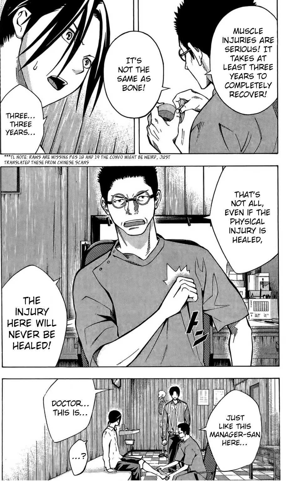 Area no Kishi Chapter 166 page 18 - Chapter 166: Ache