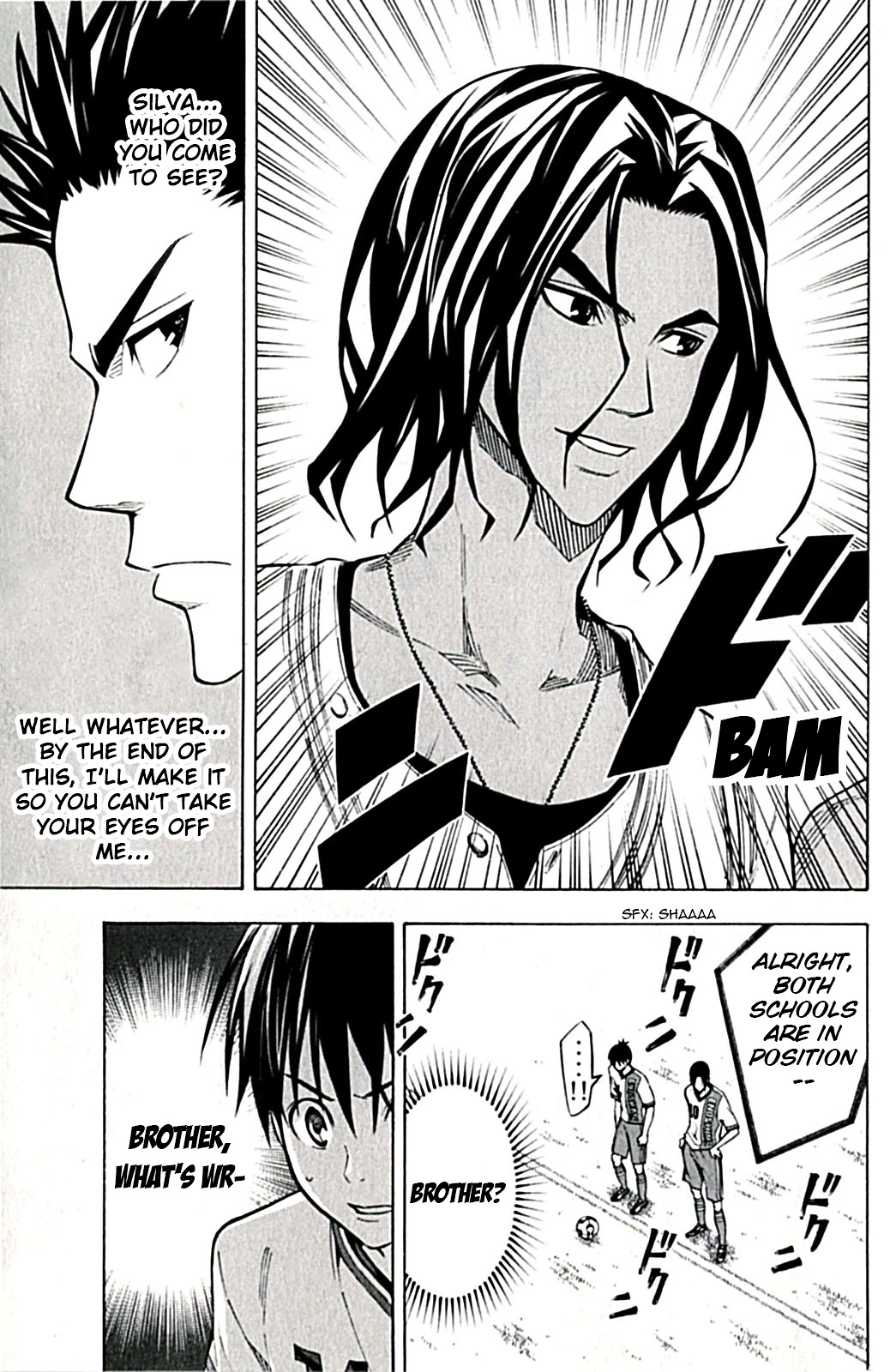Area no Kishi Chapter 168 page 11 - Chapter 168: A brother's voice