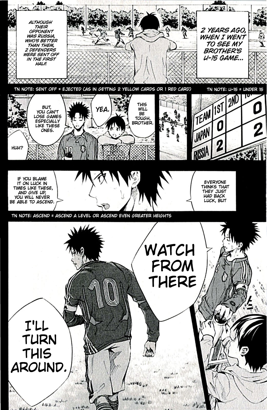 Area no Kishi Chapter 171 page 19 - Chapter 171: Watch from There