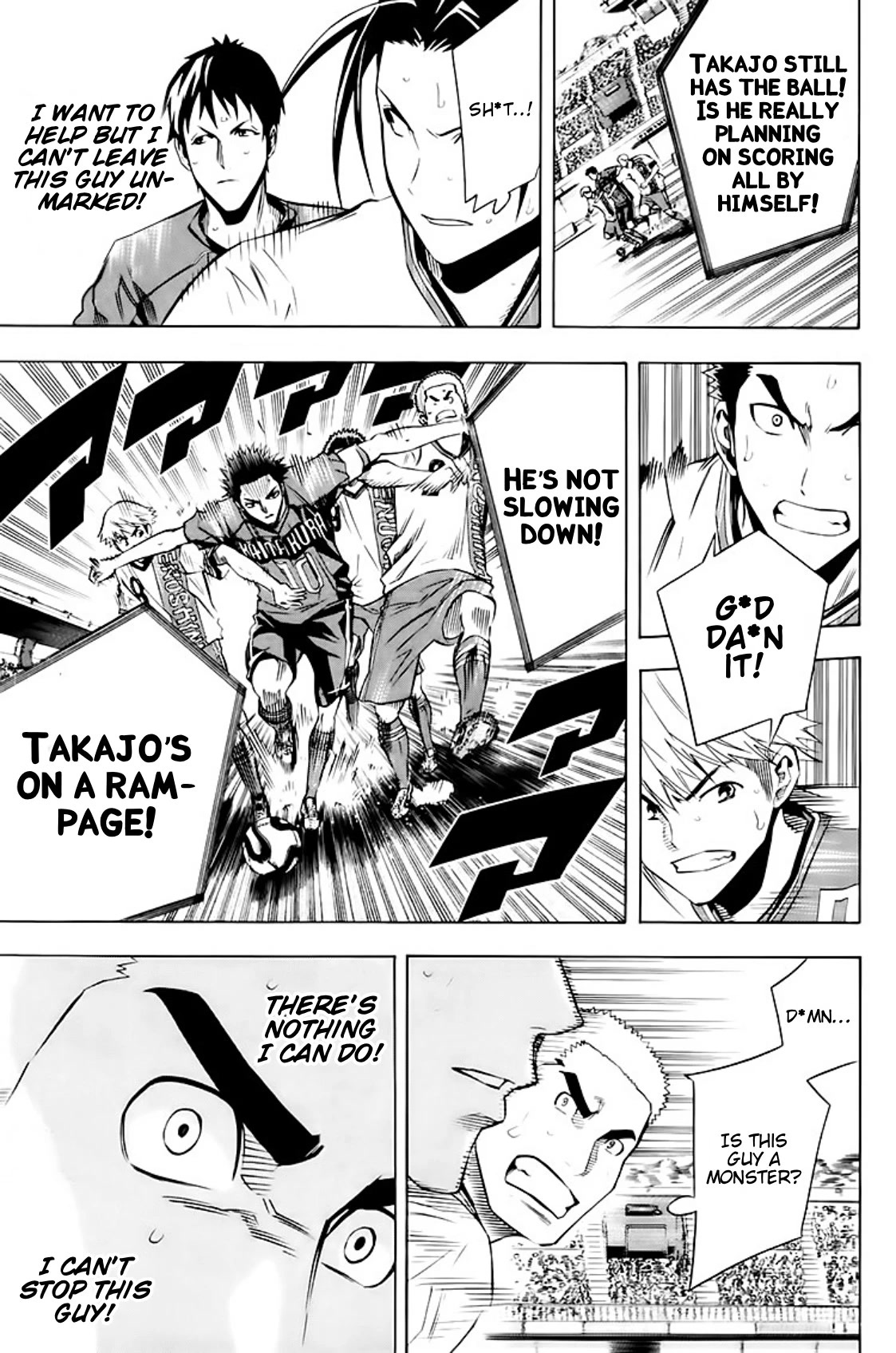 Area no Kishi Chapter 181 page 10 - Chapter 181: Never Give Up