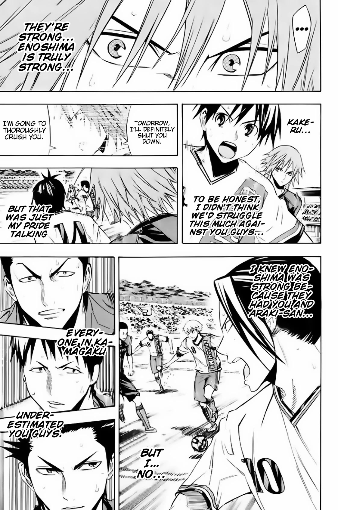 Area no Kishi Chapter 181 page 16 - Chapter 181: Never Give Up
