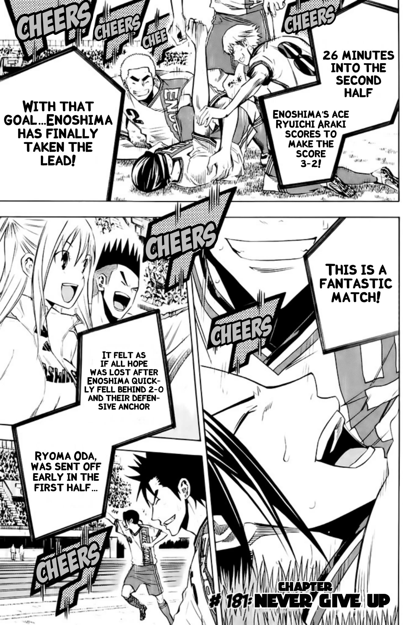Area no Kishi Chapter 181 page 2 - Chapter 181: Never Give Up
