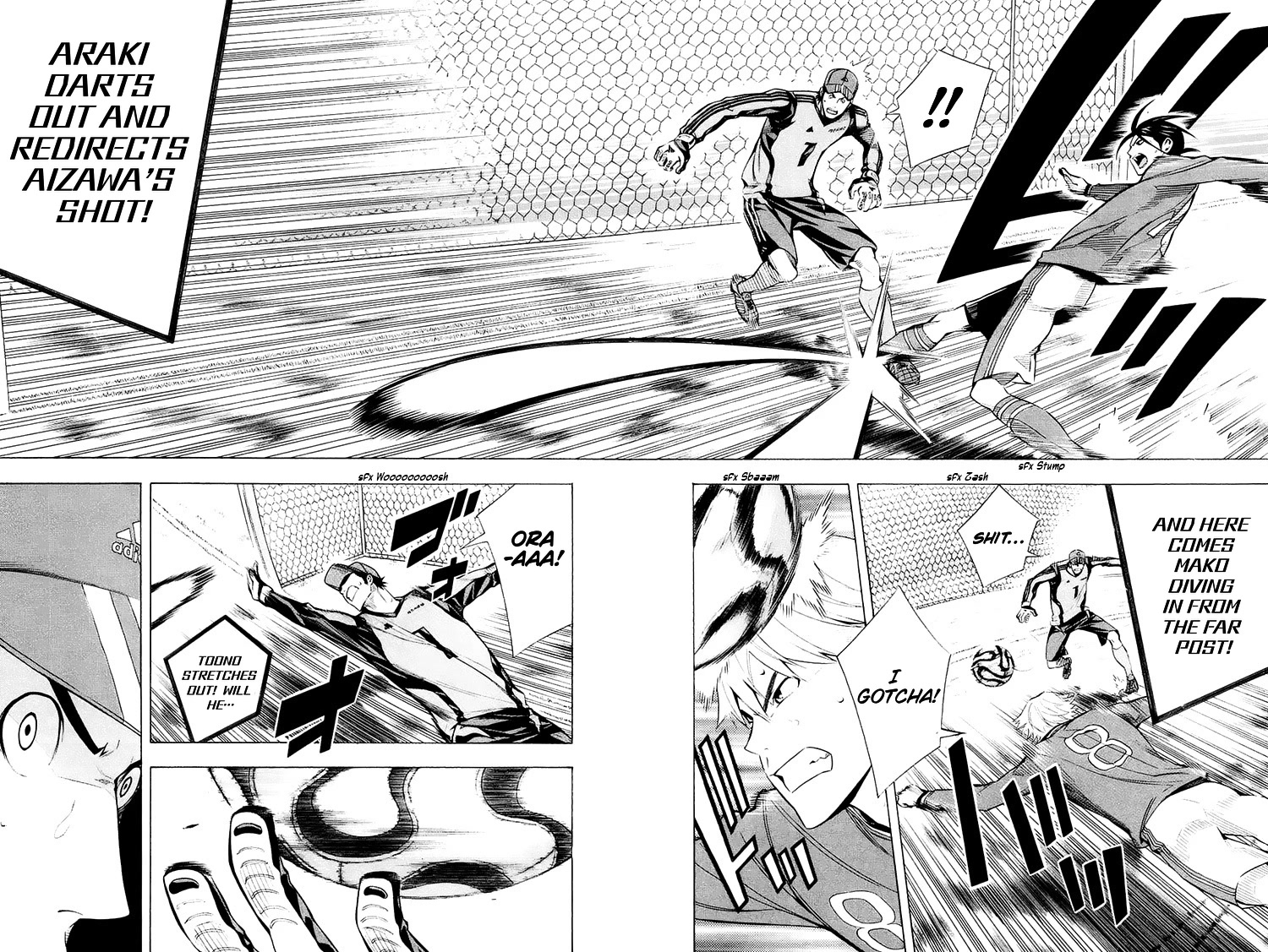 Area no Kishi Chapter 208 page 9 - Chapter 208: Your Legs Are Faster Than Mine