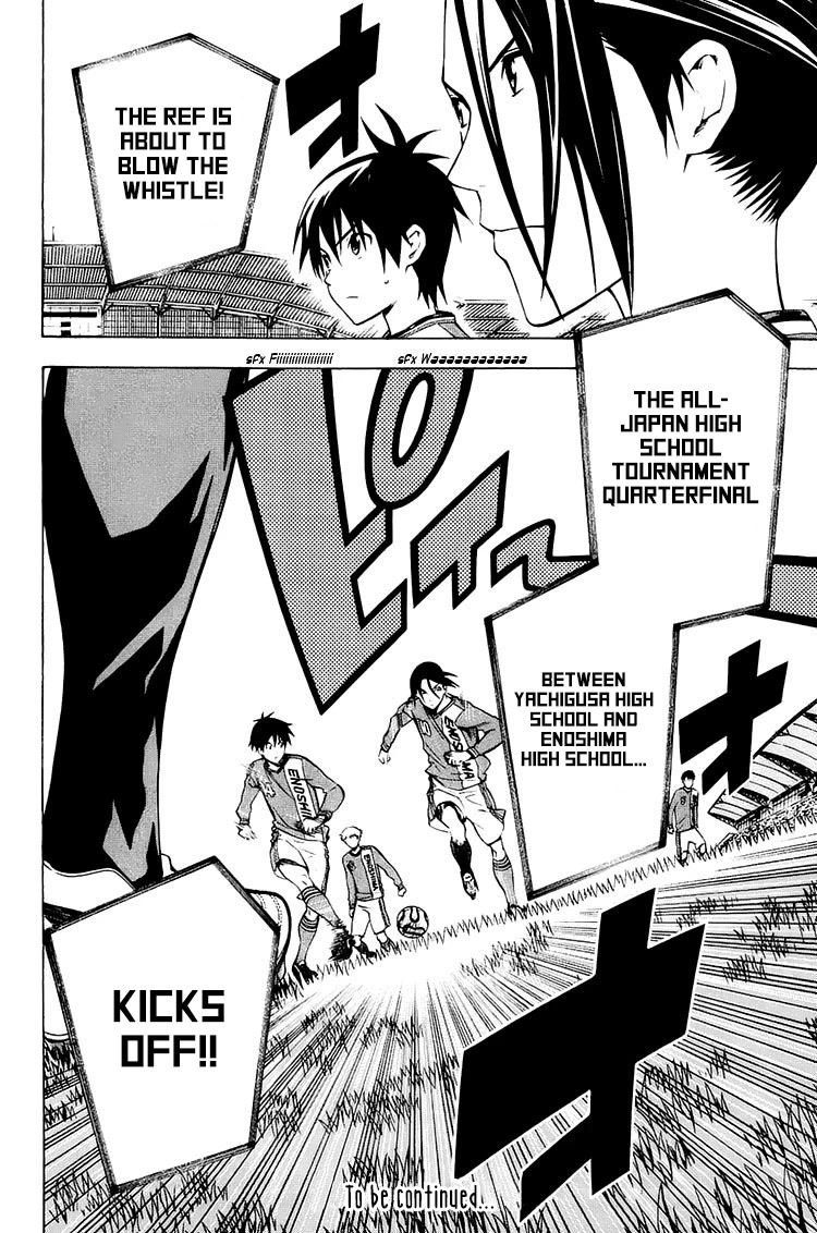 Area no Kishi Chapter 213 page 21 - Chapter 213: Quarterfinals, Kickoff!