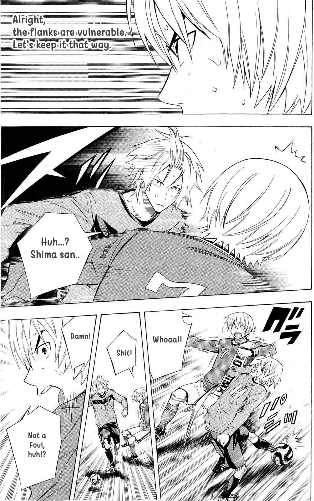 Area no Kishi Chapter 217 page 11 - Chapter 217: Yachigusa's Counterattacks