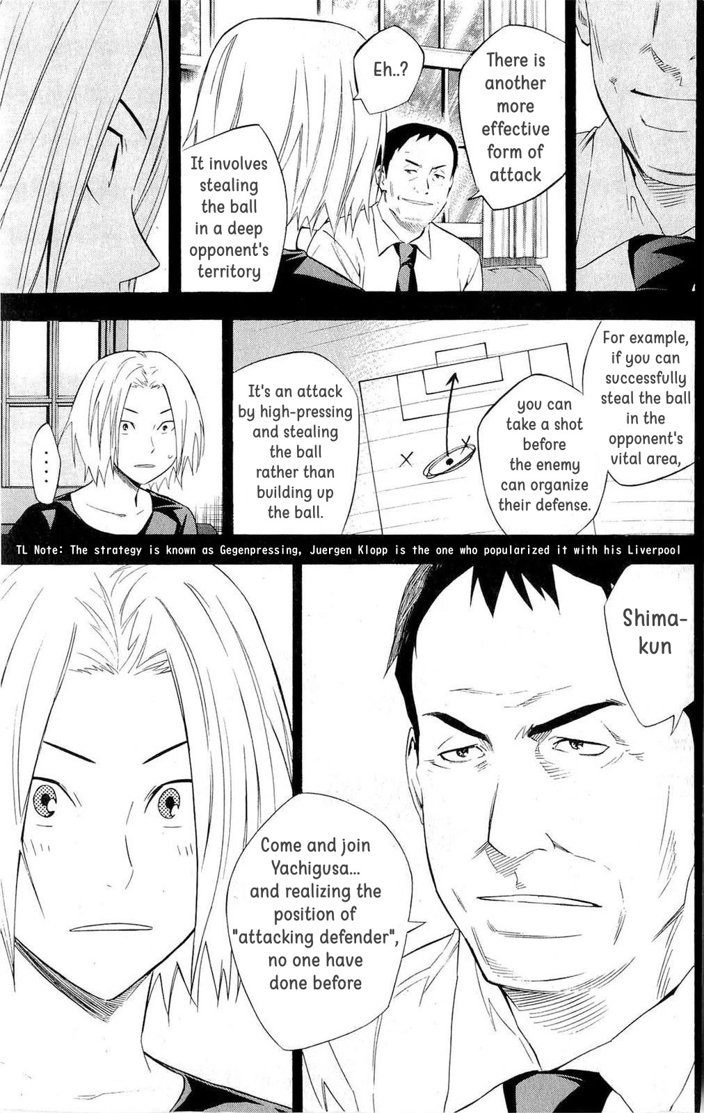Area no Kishi Chapter 217 page 5 - Chapter 217: Yachigusa's Counterattacks