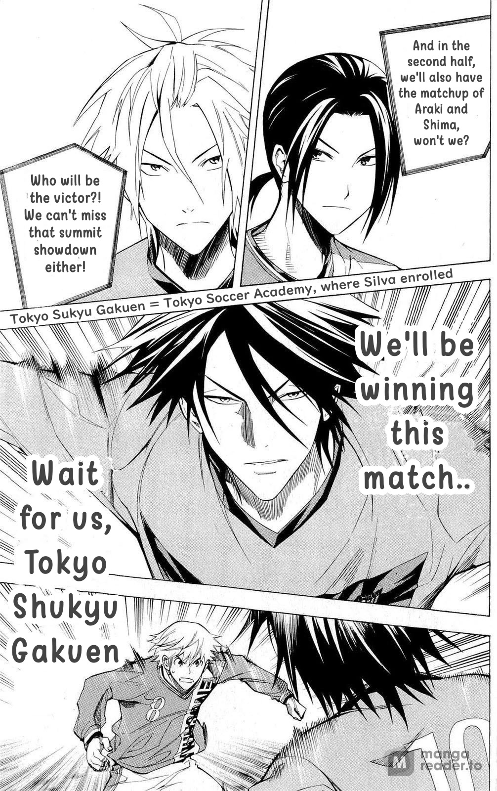Area no Kishi Chapter 220 page 19 - Chapter 220: A Revolution in Soccer