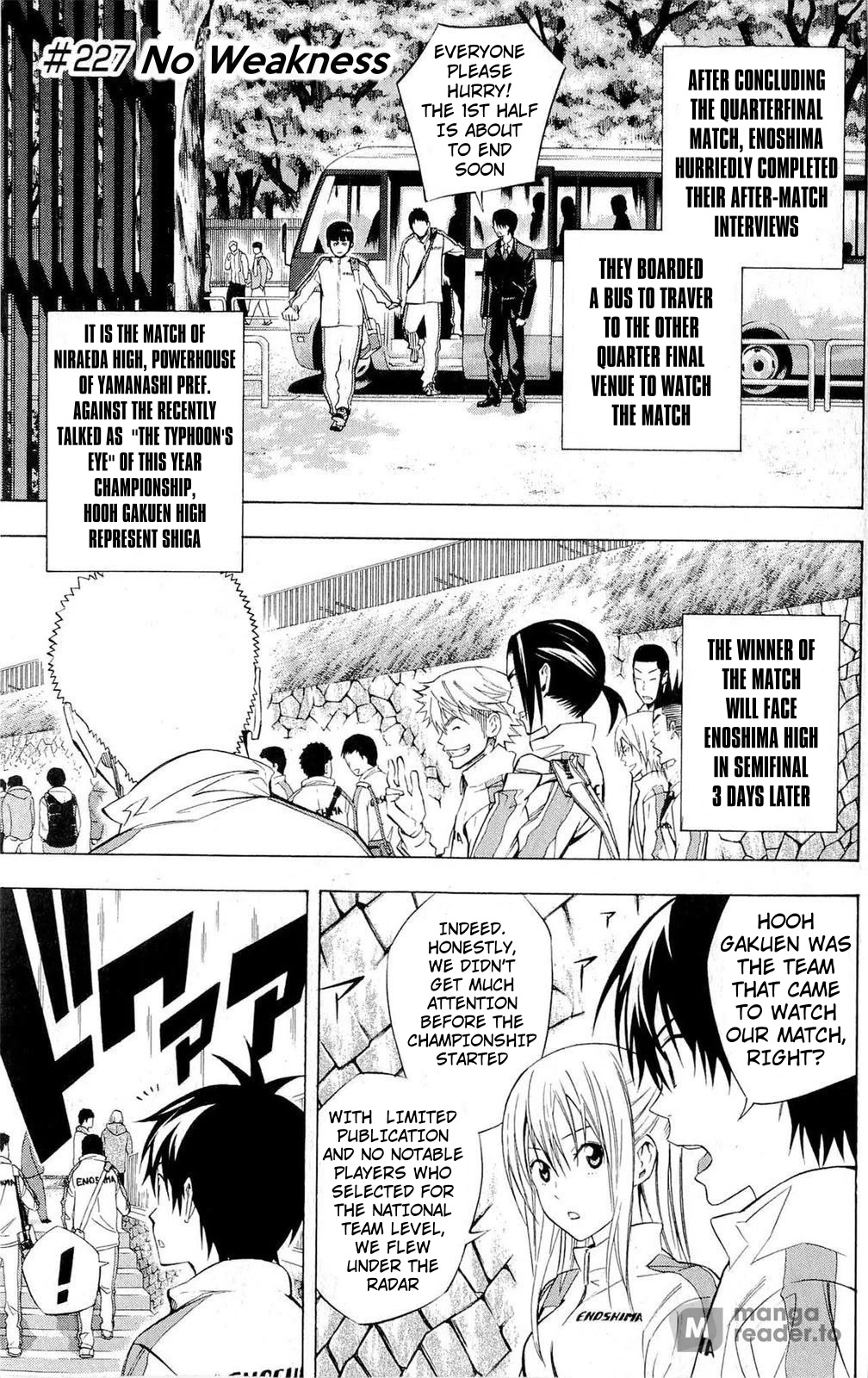Area no Kishi Chapter 227 page 1 - Chapter 227: No Weakness