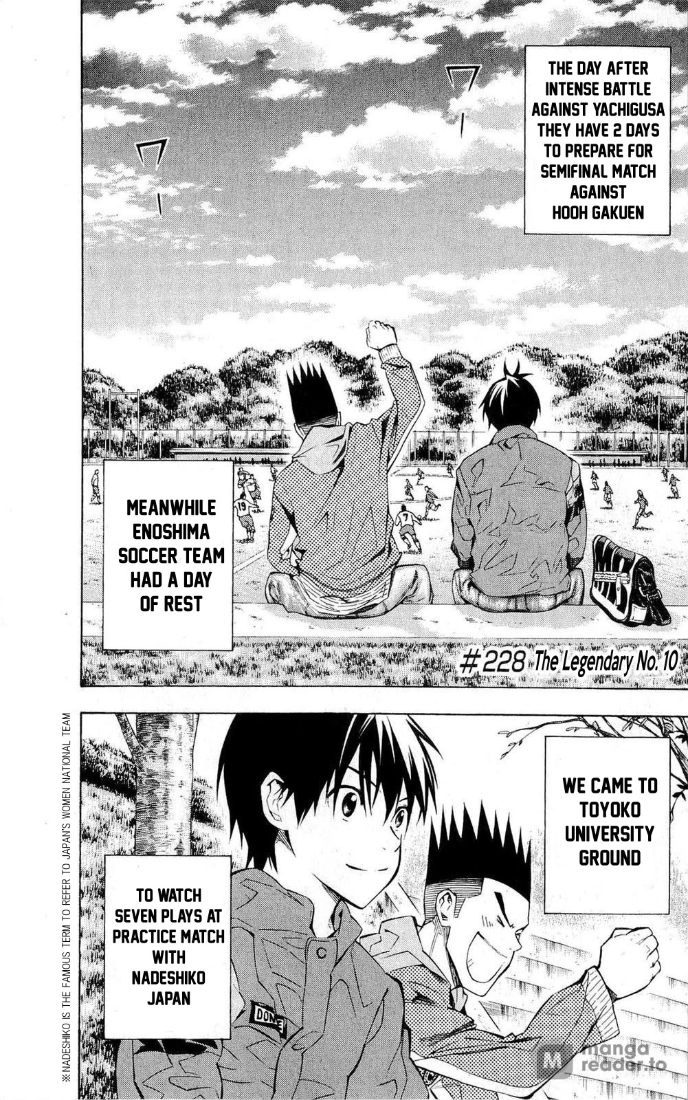 Area no Kishi Chapter 228 page 1 - Chapter 228: The Legendary Number 10