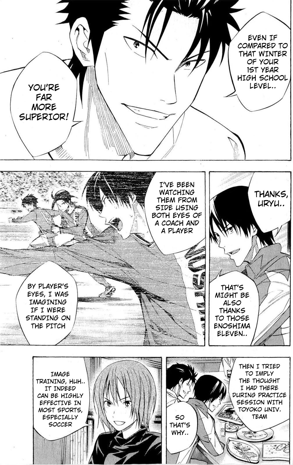 Area no Kishi Chapter 229 page 10 - Chapter 229: I Want to Play Soccer
