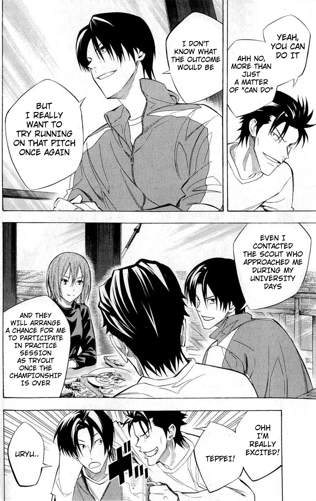 Area no Kishi Chapter 229 page 11 - Chapter 229: I Want to Play Soccer