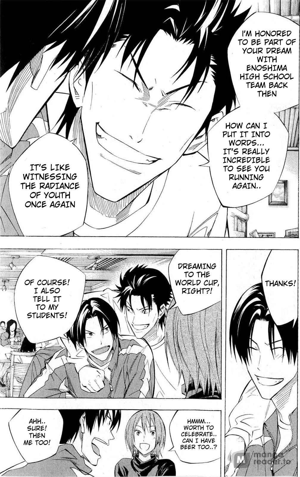 Area no Kishi Chapter 229 page 12 - Chapter 229: I Want to Play Soccer