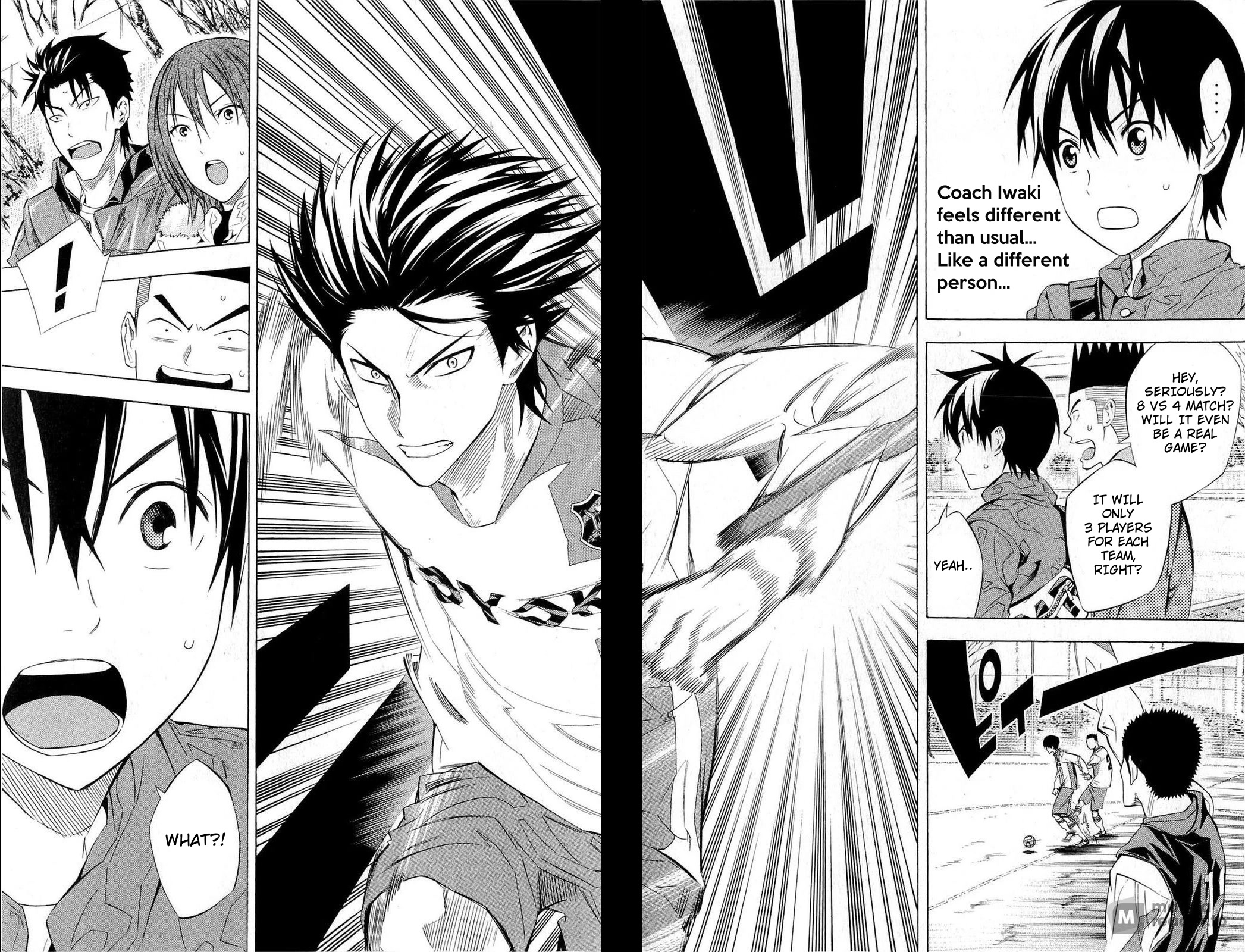 Area no Kishi Chapter 229 page 4 - Chapter 229: I Want to Play Soccer