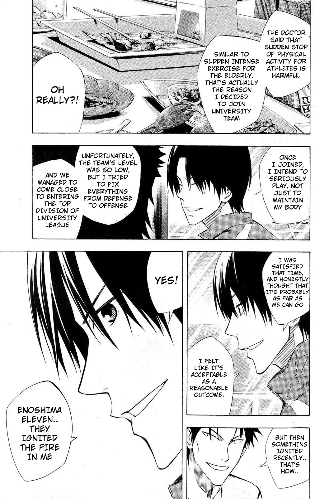 Area no Kishi Chapter 229 page 8 - Chapter 229: I Want to Play Soccer