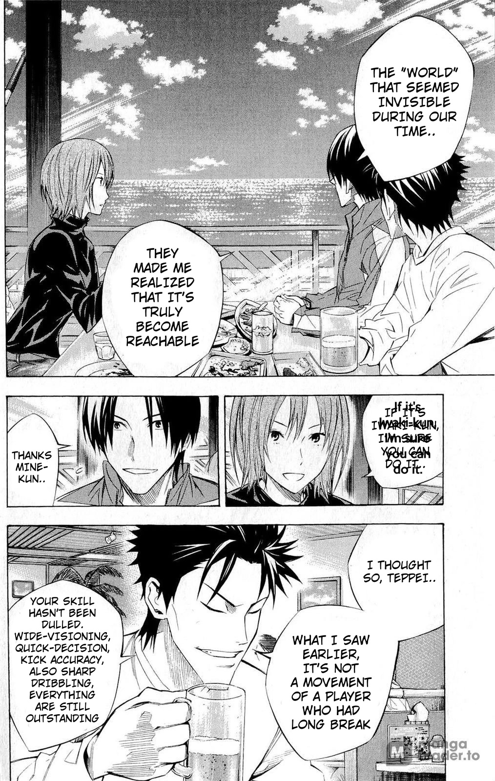 Area no Kishi Chapter 229 page 9 - Chapter 229: I Want to Play Soccer