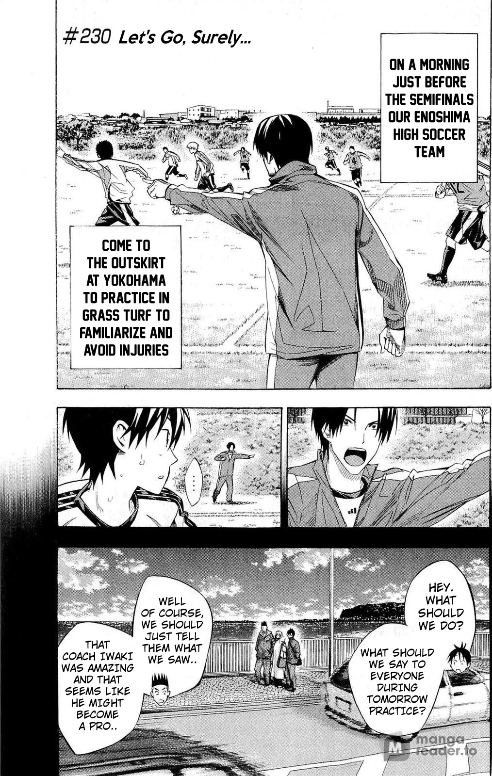 Area no Kishi Chapter 230 page 1 - Chapter 230: Let's Go, Surely