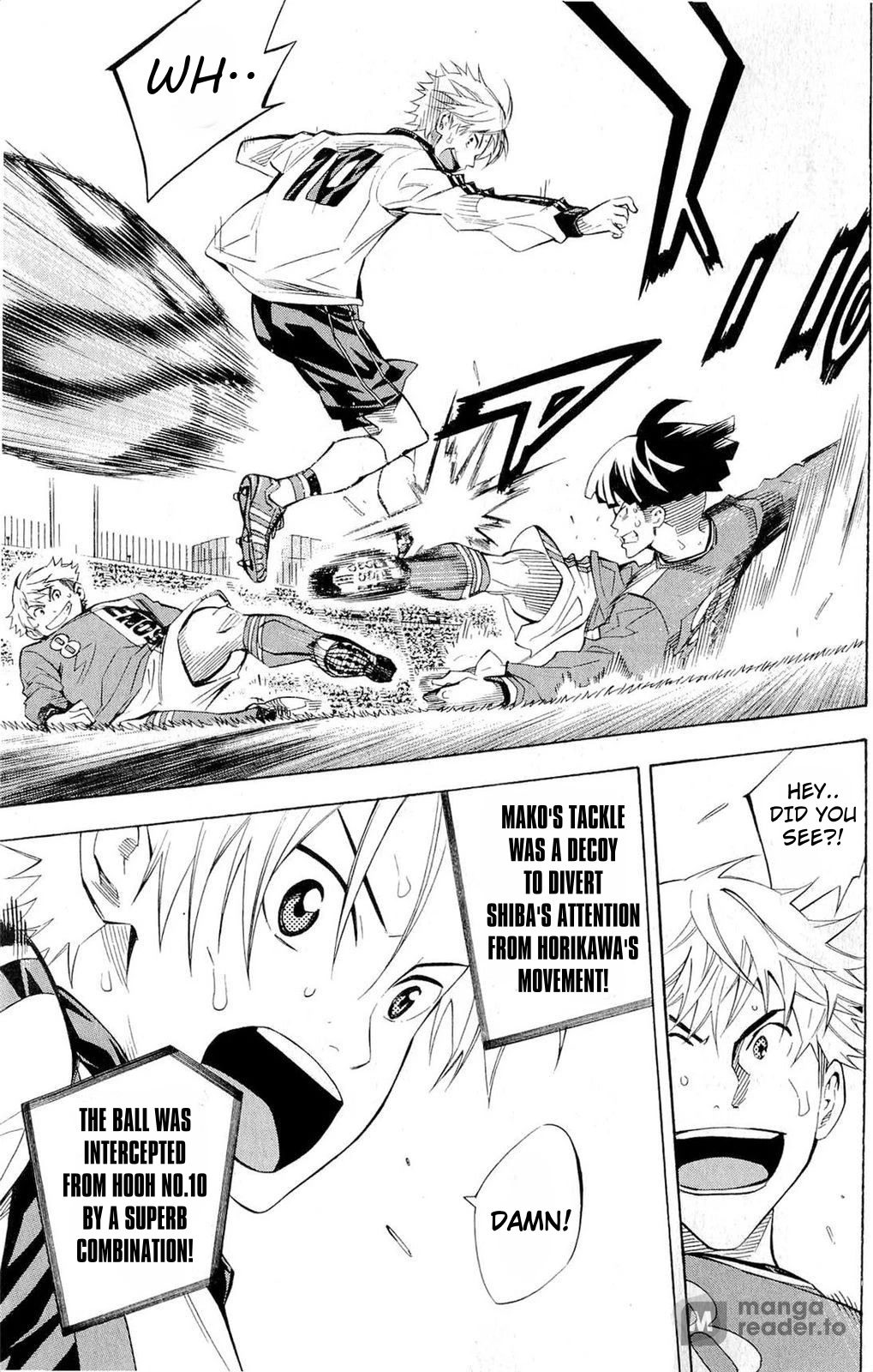 Area no Kishi Chapter 234 page 13 - Chapter 234: This is a Team!