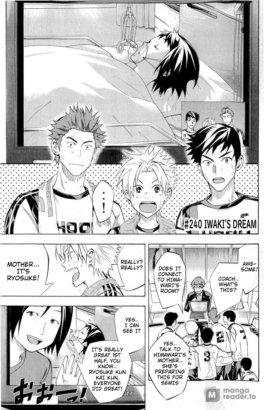 Area no Kishi Chapter 240 page 1 - Chapter 240: Iwaki's Dream