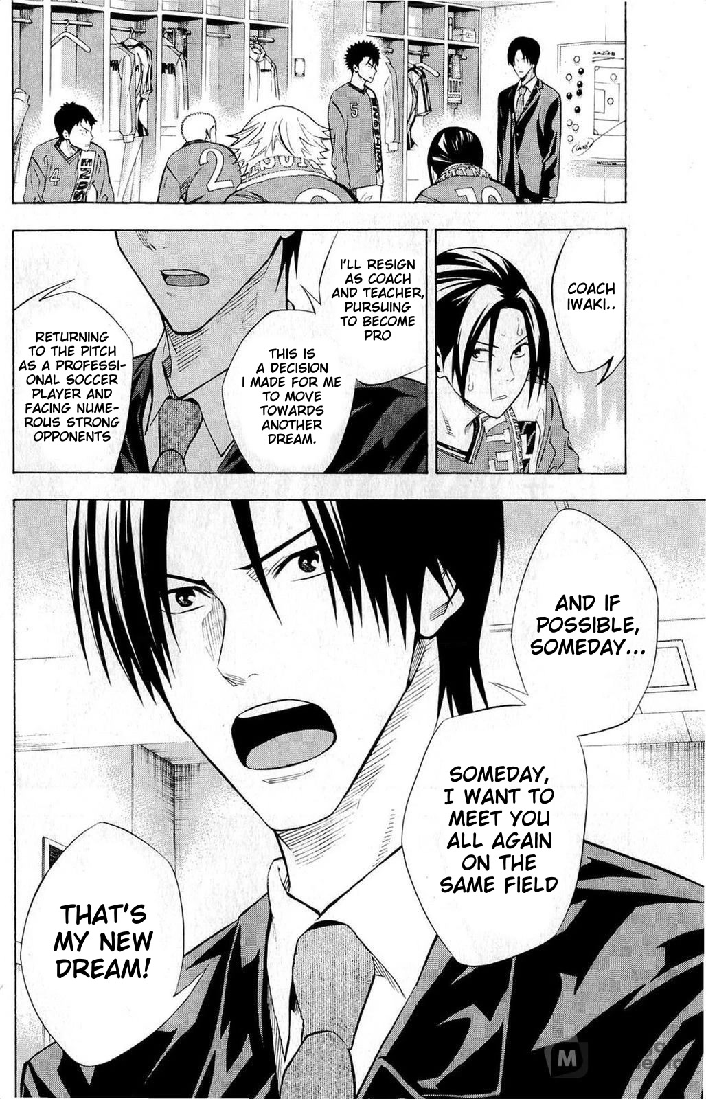 Area no Kishi Chapter 240 page 10 - Chapter 240: Iwaki's Dream