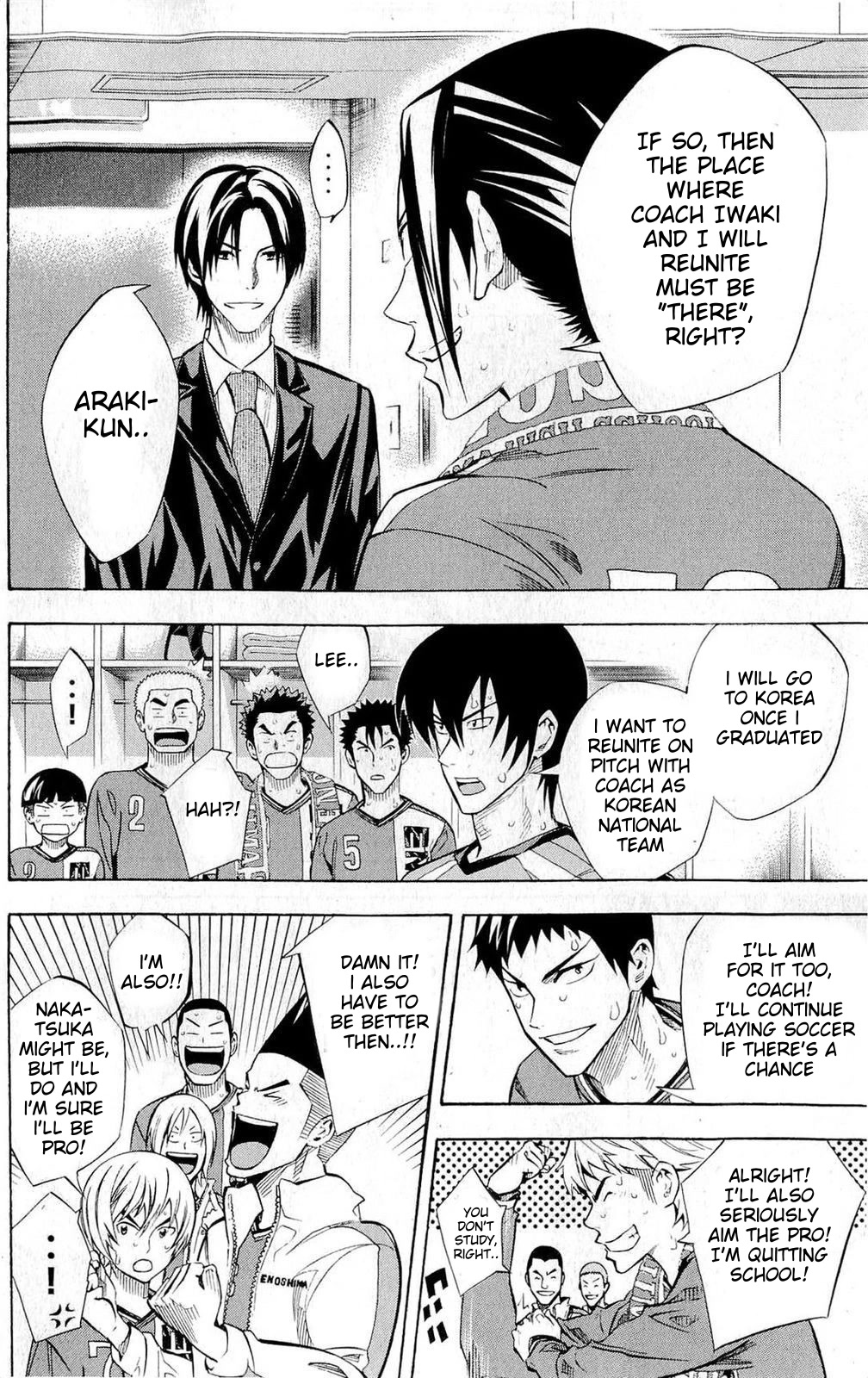 Area no Kishi Chapter 240 page 14 - Chapter 240: Iwaki's Dream