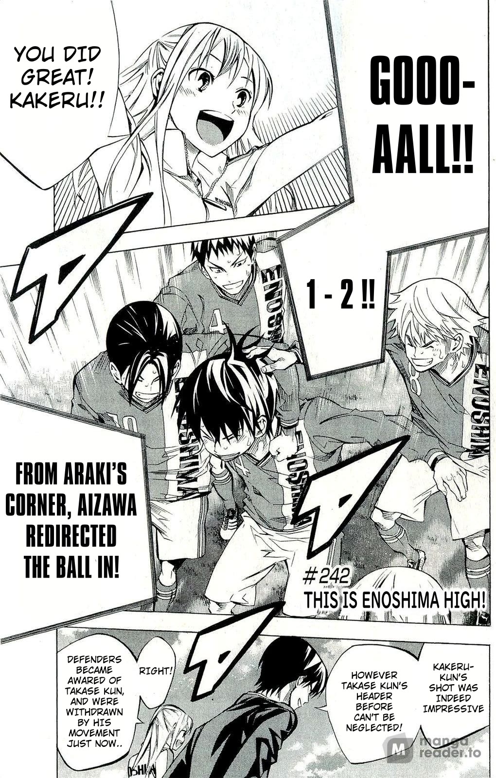 Area no Kishi Chapter 242 page 1 - Chapter 242: This is Enoshima High