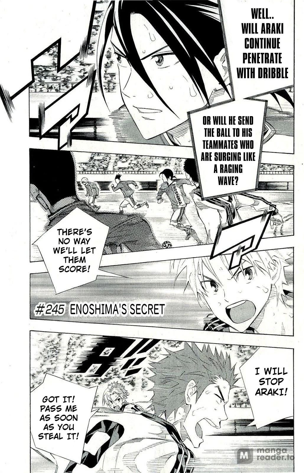 Area no Kishi Chapter 245 page 1 - Chapter 245: Enoshima High's Secret