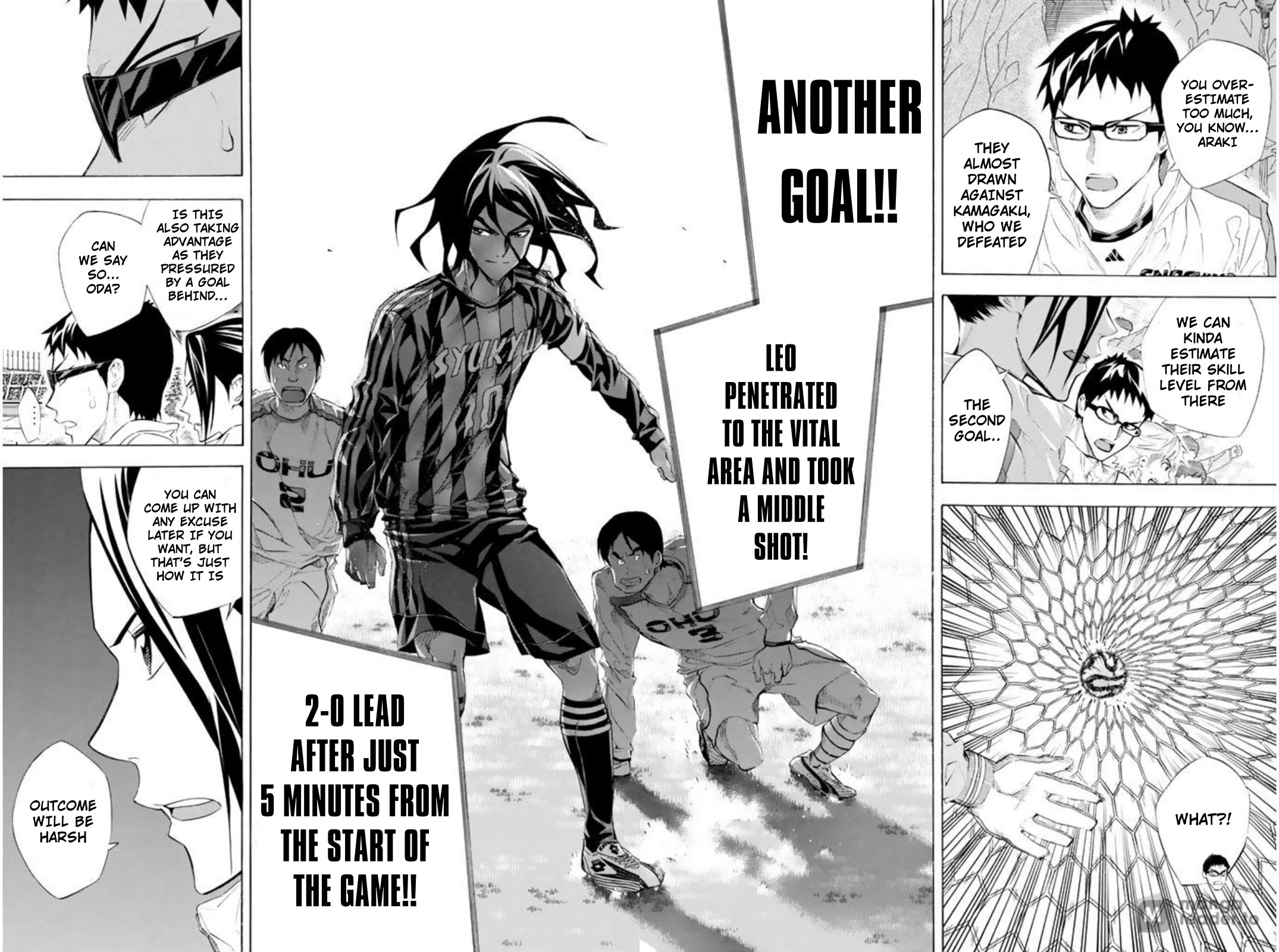 Area no Kishi Chapter 252 page 10 - Chapter 252: The Seriousness of Kicking