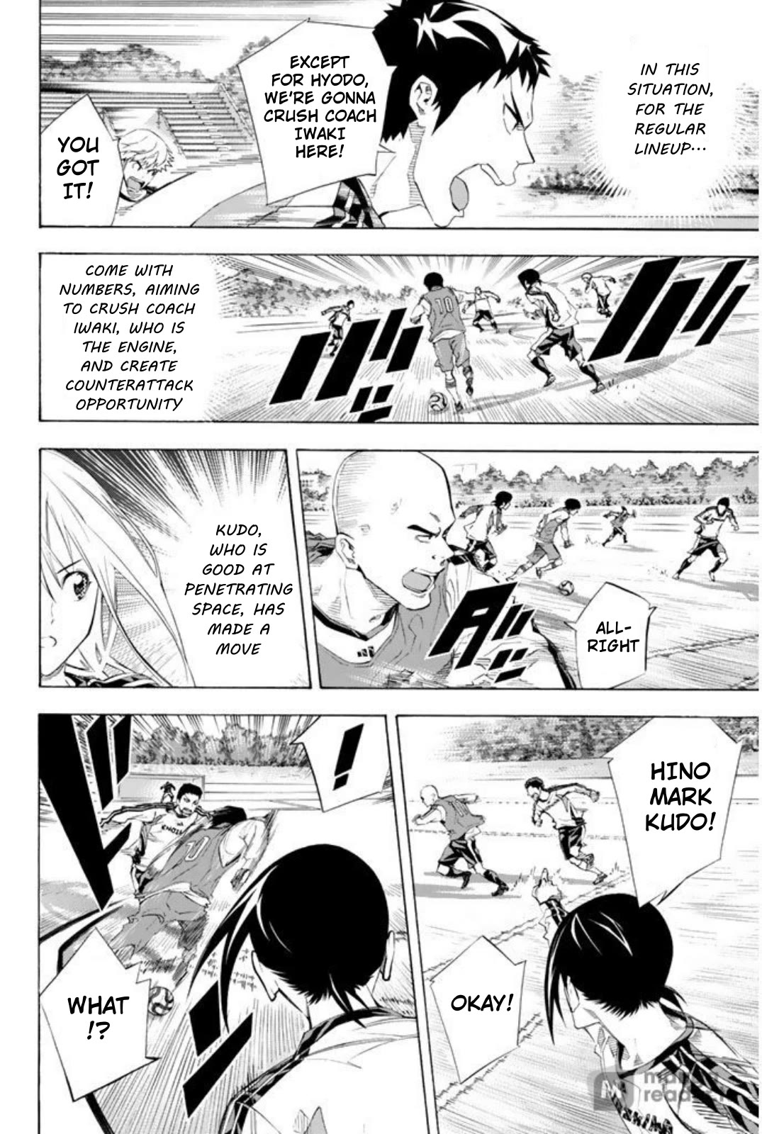 Area no Kishi Chapter 254 page 16 - Chapter 254: Iwaki's True Strength
