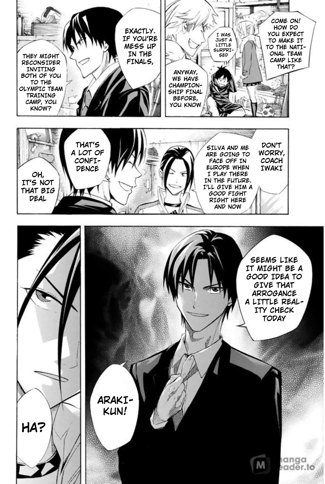 Area no Kishi Chapter 254 page 4 - Chapter 254: Iwaki's True Strength