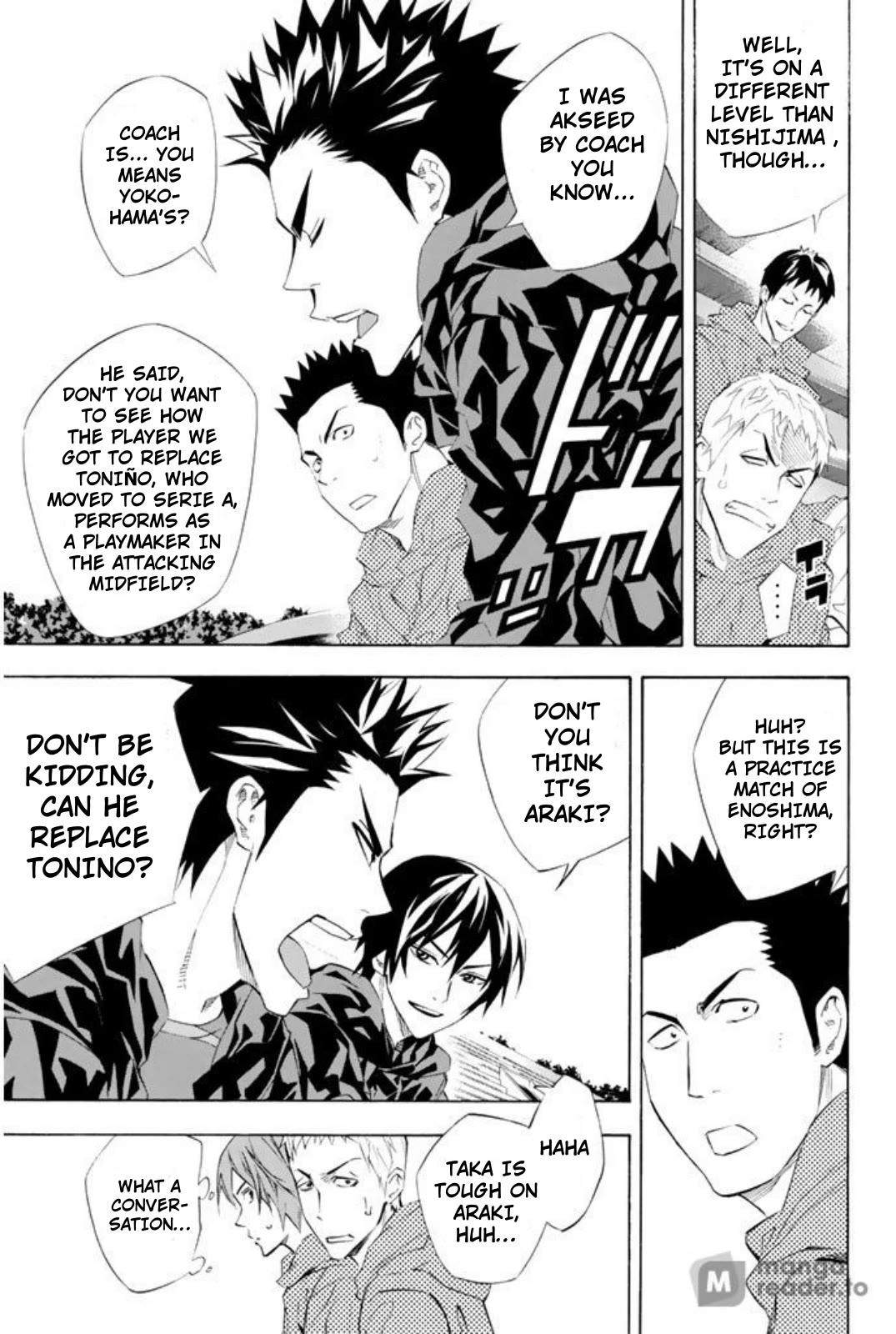 Area no Kishi Chapter 254 page 7 - Chapter 254: Iwaki's True Strength