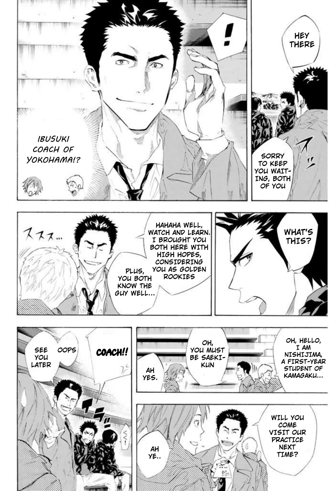 Area no Kishi Chapter 254 page 8 - Chapter 254: Iwaki's True Strength