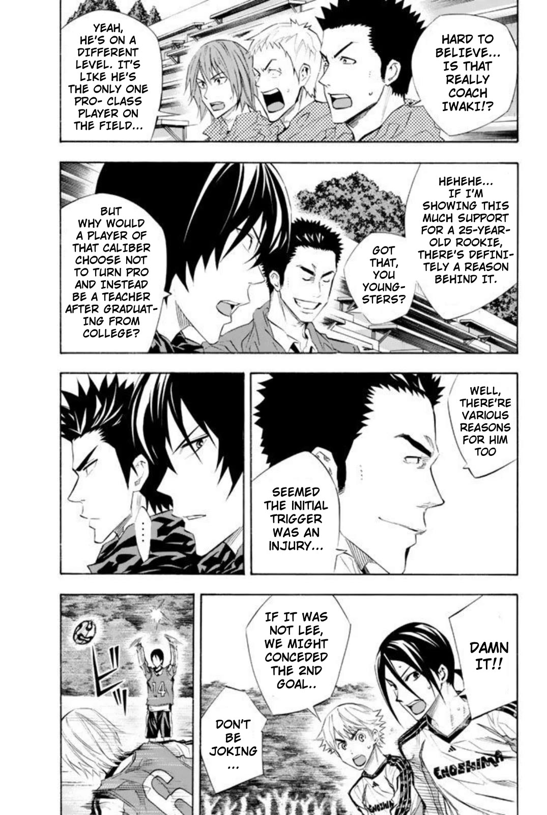 Area no Kishi Chapter 255 page 8 - Chapter 255: The 25 Year-Old Rookie