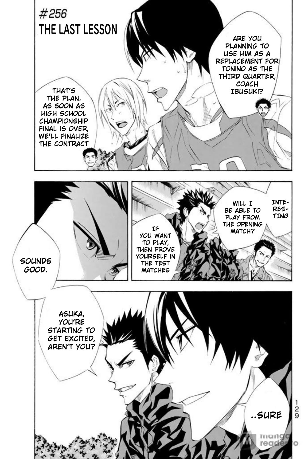 Area no Kishi Chapter 256 page 1 - Chapter 256: The Last Lesson