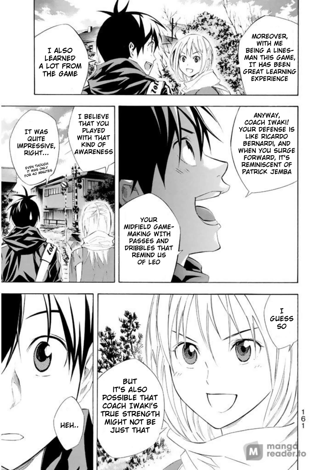 Area no Kishi Chapter 257 page 12 - Chapter 257: Cheers
