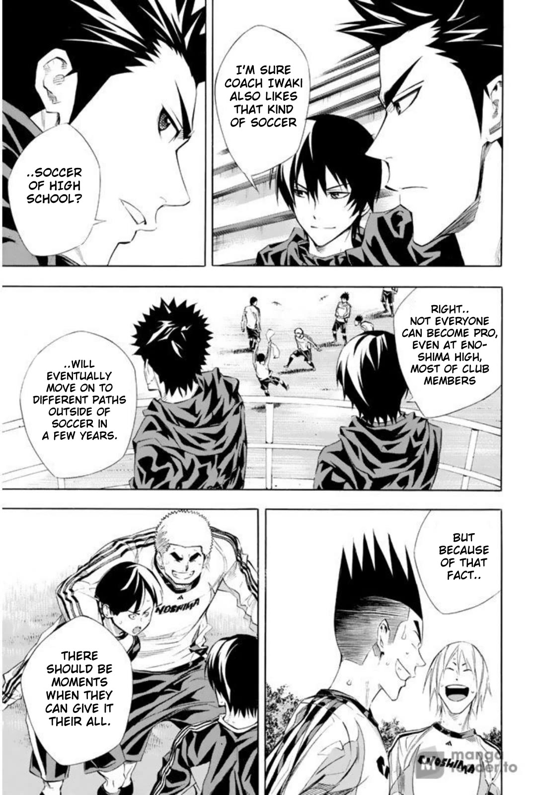 Area no Kishi Chapter 257 page 7 - Chapter 257: Cheers