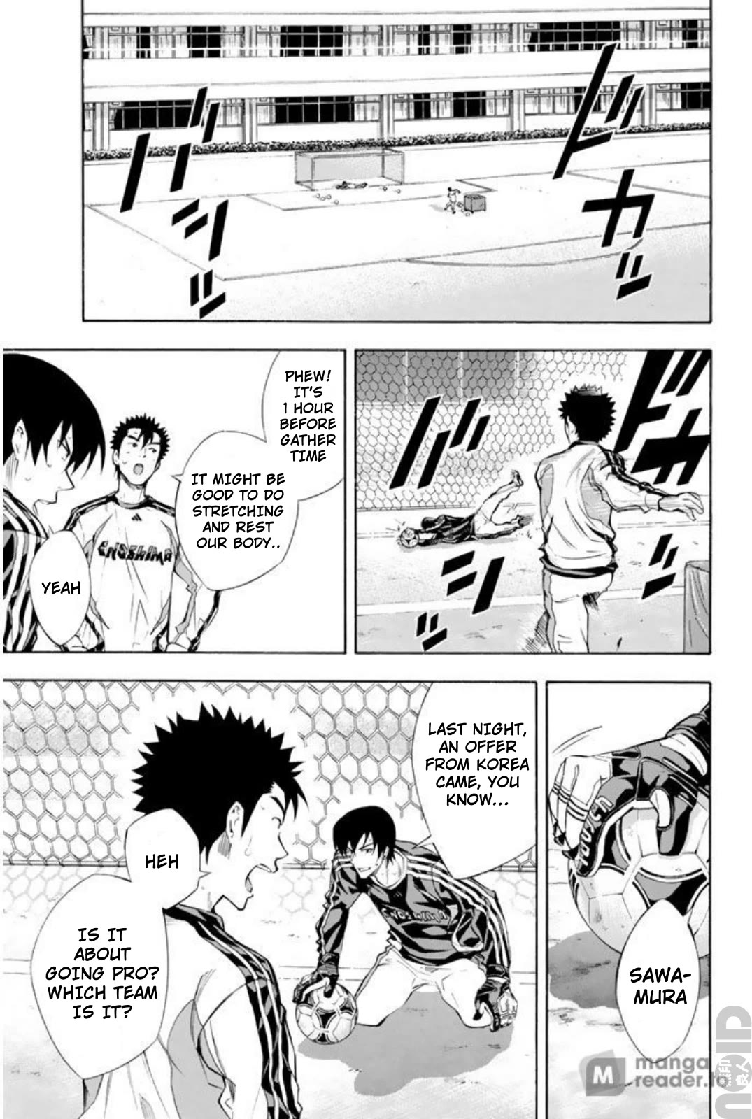 Area no Kishi Chapter 258 page 14 - Chapter 258: I'm Off!