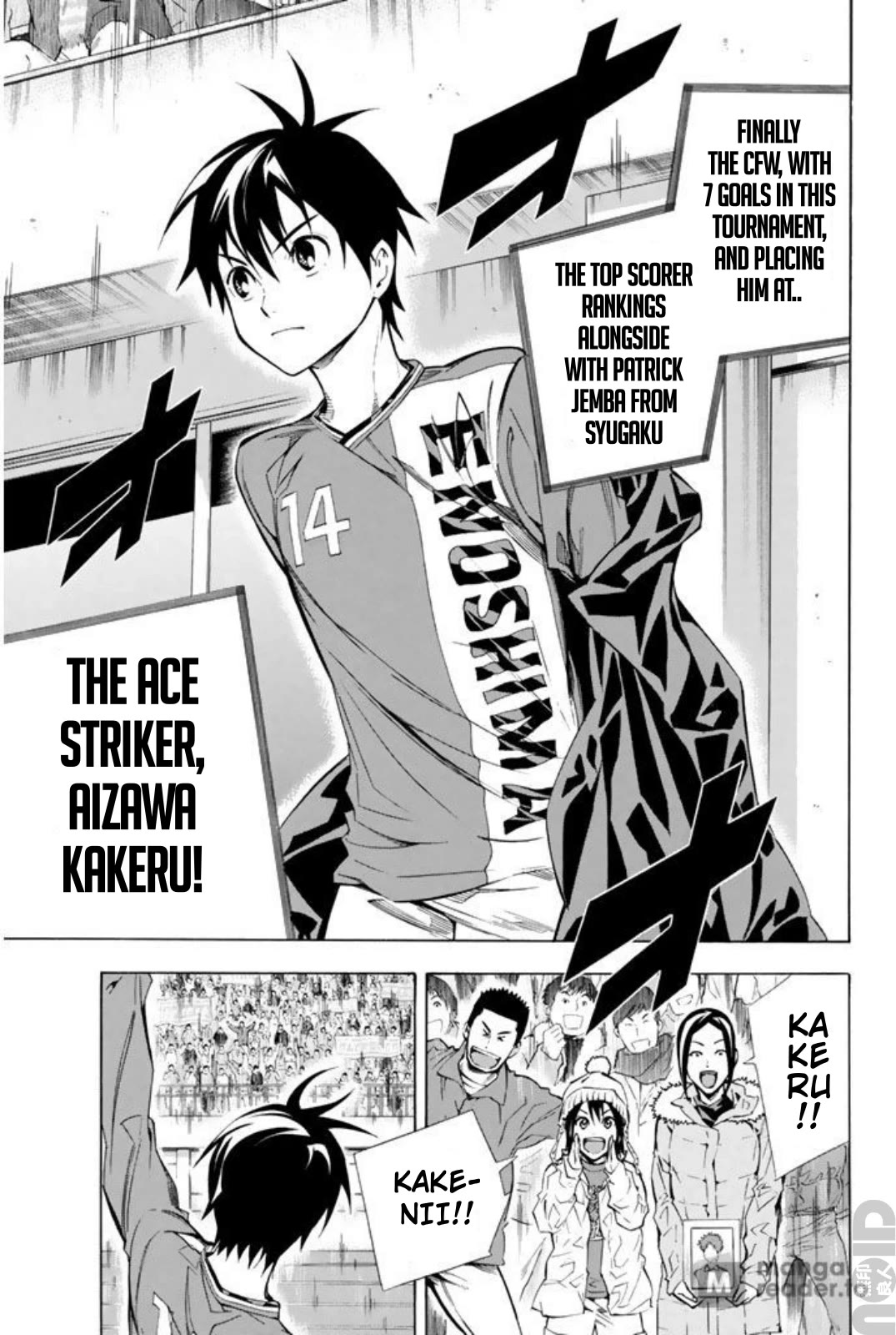 Area no Kishi Chapter 259 page 12 - Chapter 259: All About Enjoying Soccer