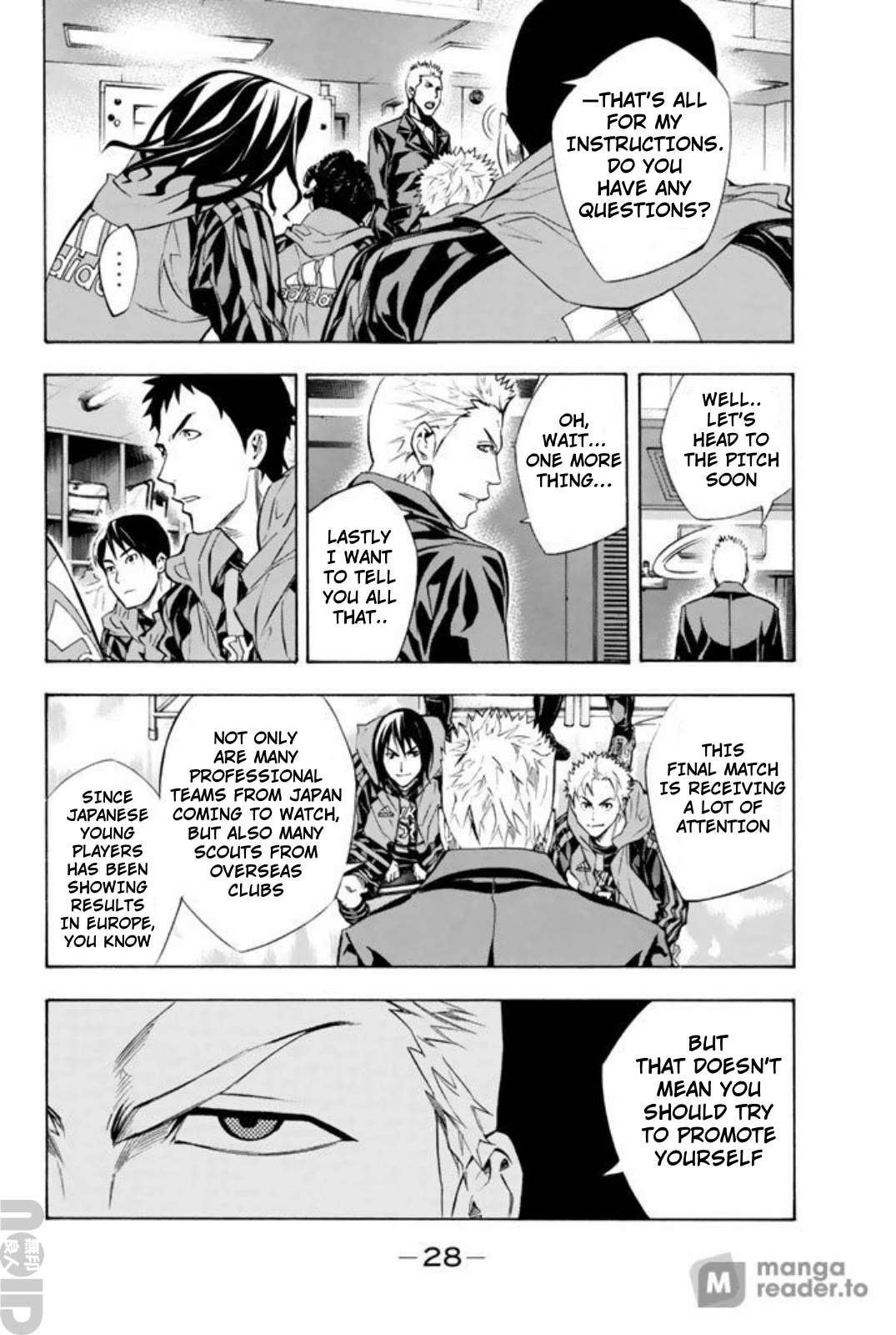 Area no Kishi Chapter 259 page 4 - Chapter 259: All About Enjoying Soccer