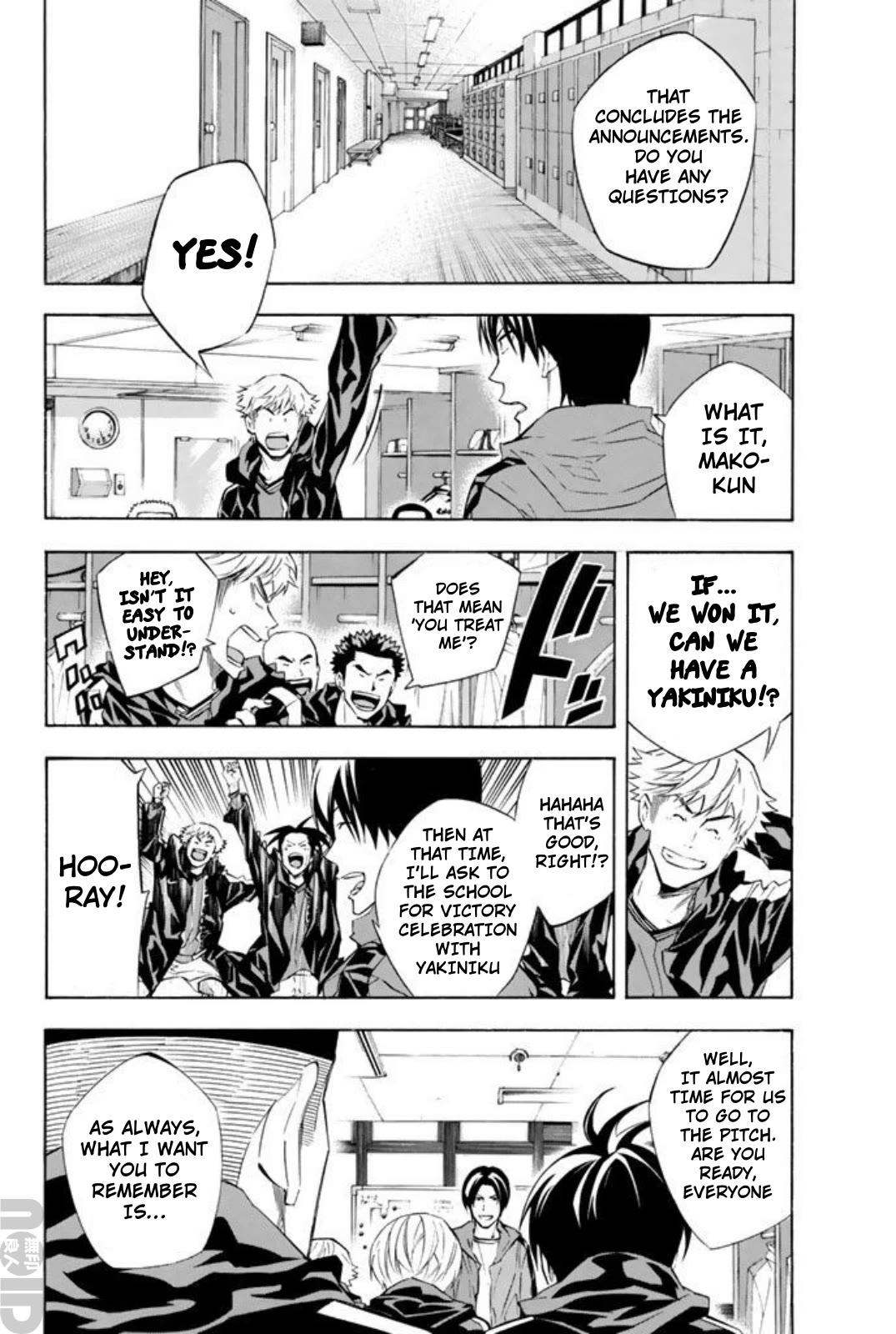 Area no Kishi Chapter 259 page 6 - Chapter 259: All About Enjoying Soccer