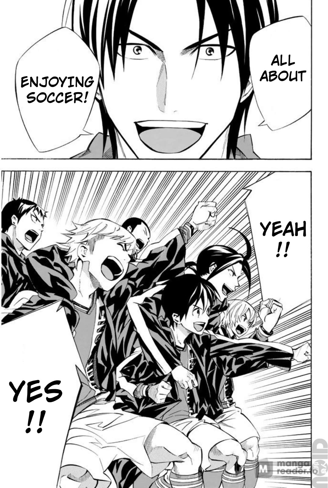 Area no Kishi Chapter 259 page 7 - Chapter 259: All About Enjoying Soccer