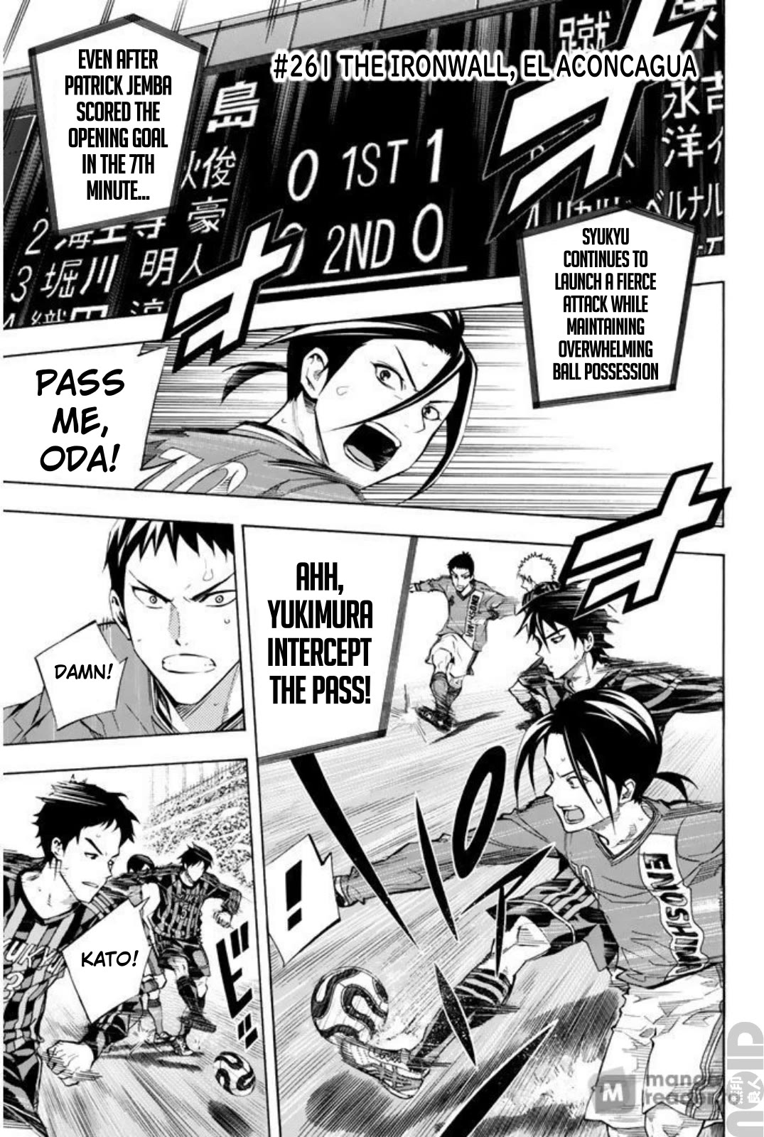 Area no Kishi Chapter 261 page 1 - Chapter 261: The Ironwall, El Aconcagua