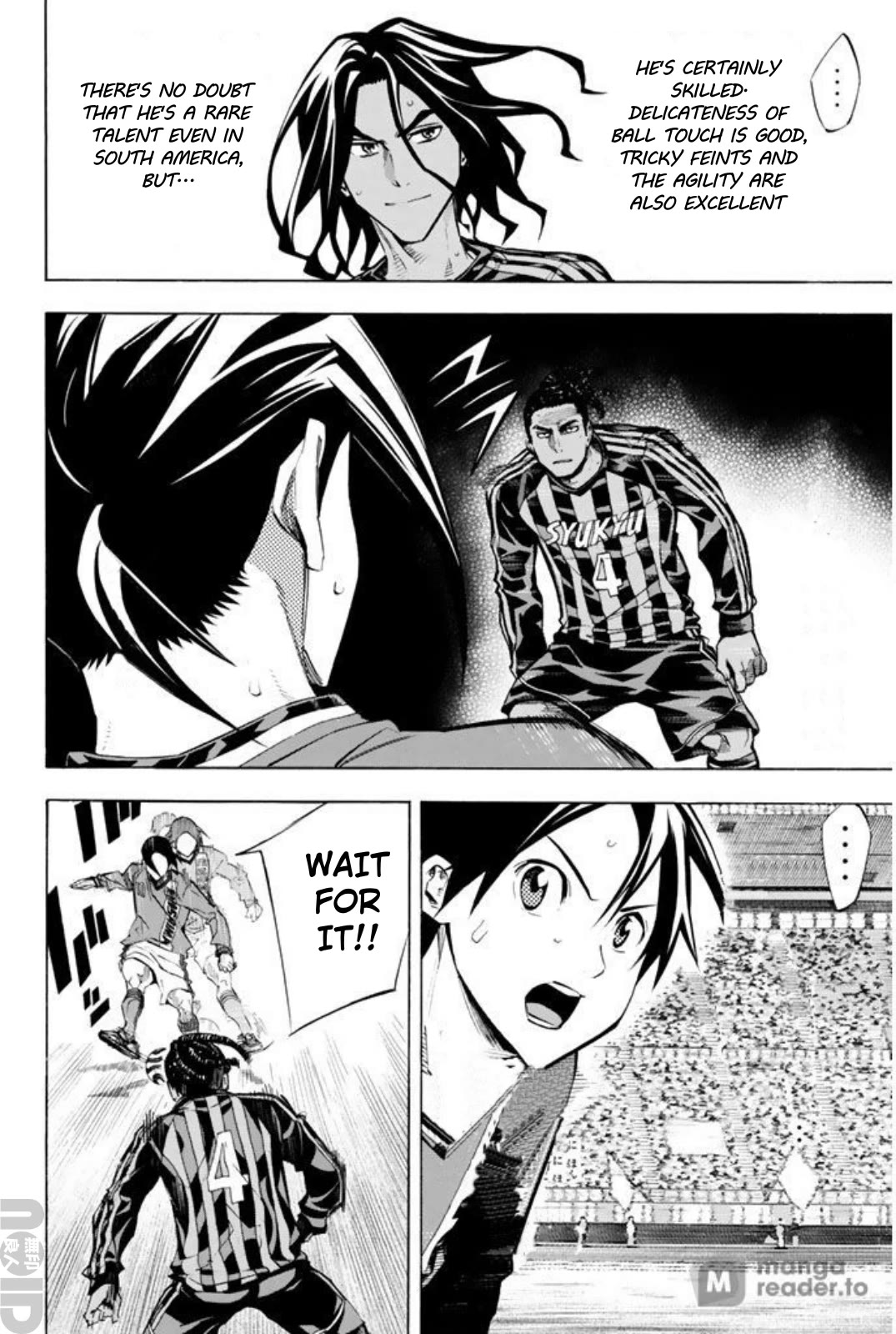 Area no Kishi Chapter 261 page 11 - Chapter 261: The Ironwall, El Aconcagua